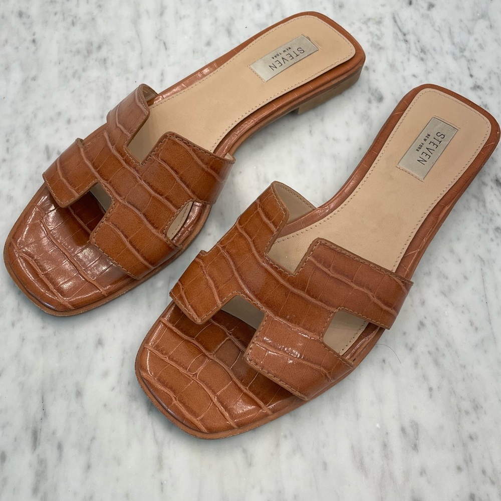 Steve Madden H Sandals - HADYN Cognac Multi